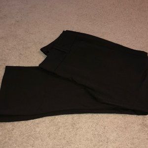 Dark brown dress pants